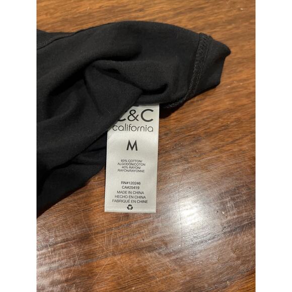 C&C California Dress women M Black Classic Capsule Staple - Picture 8 of 9